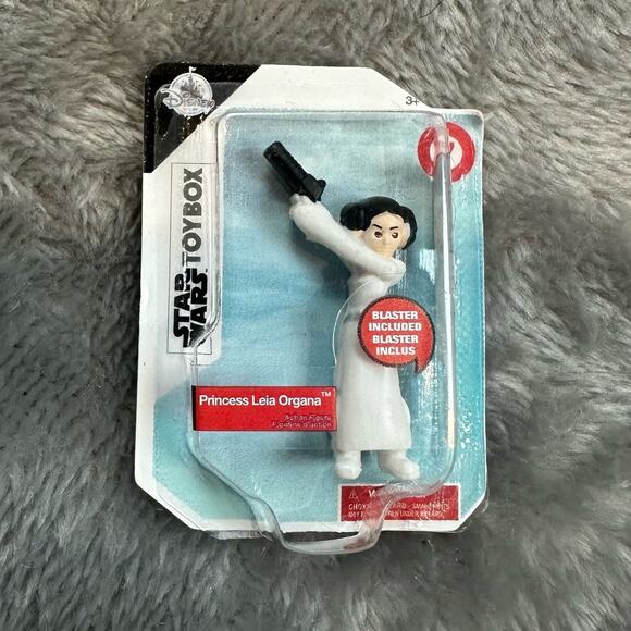 Star Wars Toybox Mini Toy Princess Leia Organa with Blaster Action Figure - Picture 1 of 10